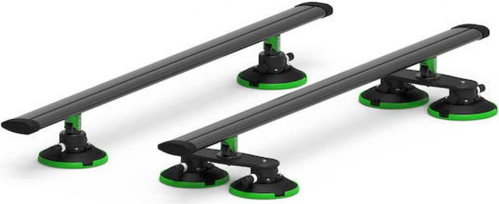 TreeFrog Crossbar Träger Schwarz Max 1220 x 150-330mm Schwarz - flexibles Dac...