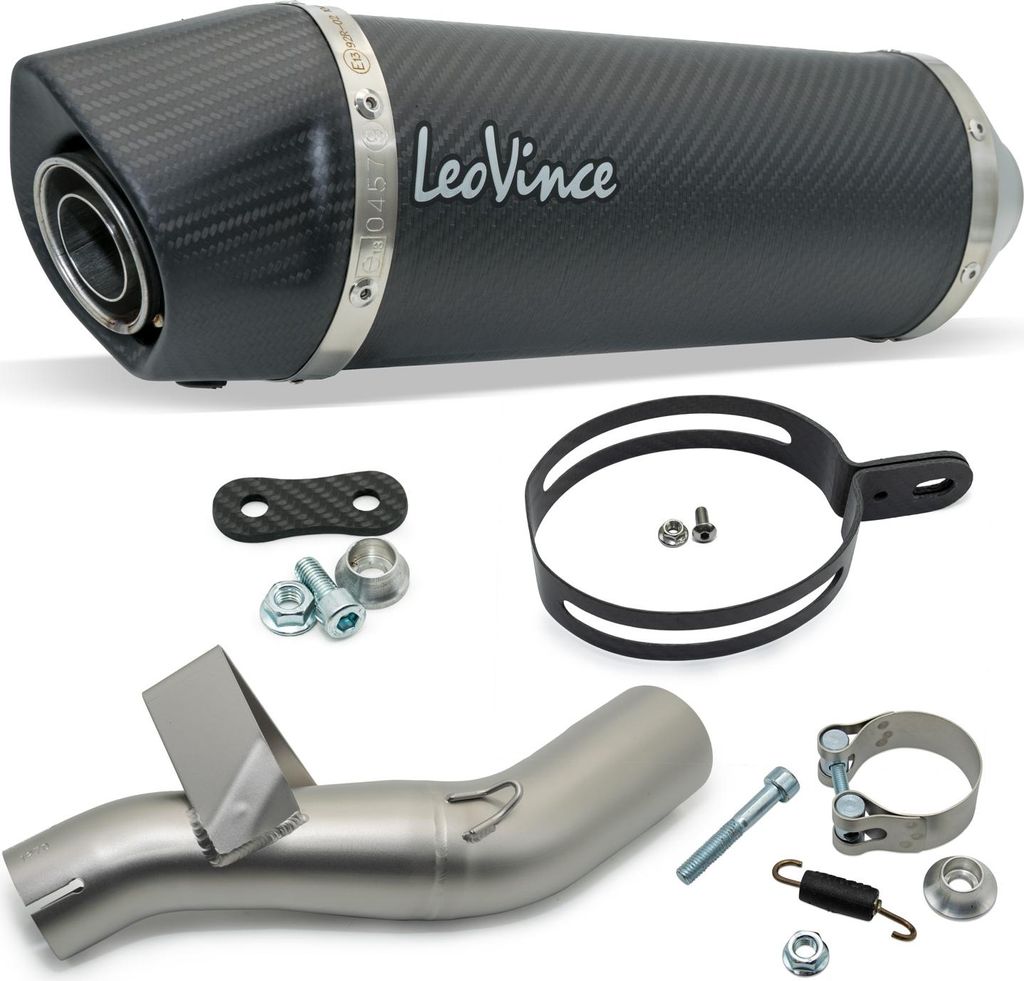 Endschalldämpfer LeoVince LV ONE EVO carbon mit ABE für Produktbild 