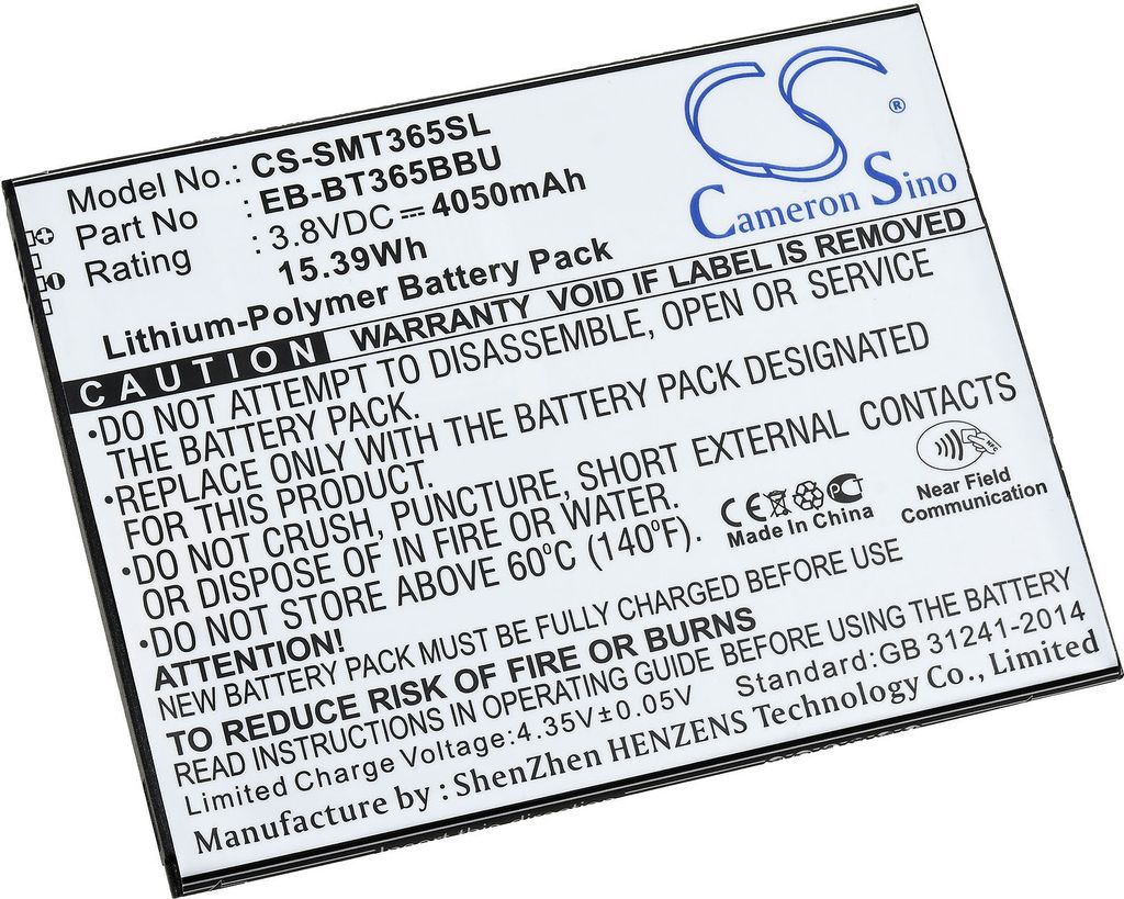 Akku für Tablet Samsung Galaxy Tab Active