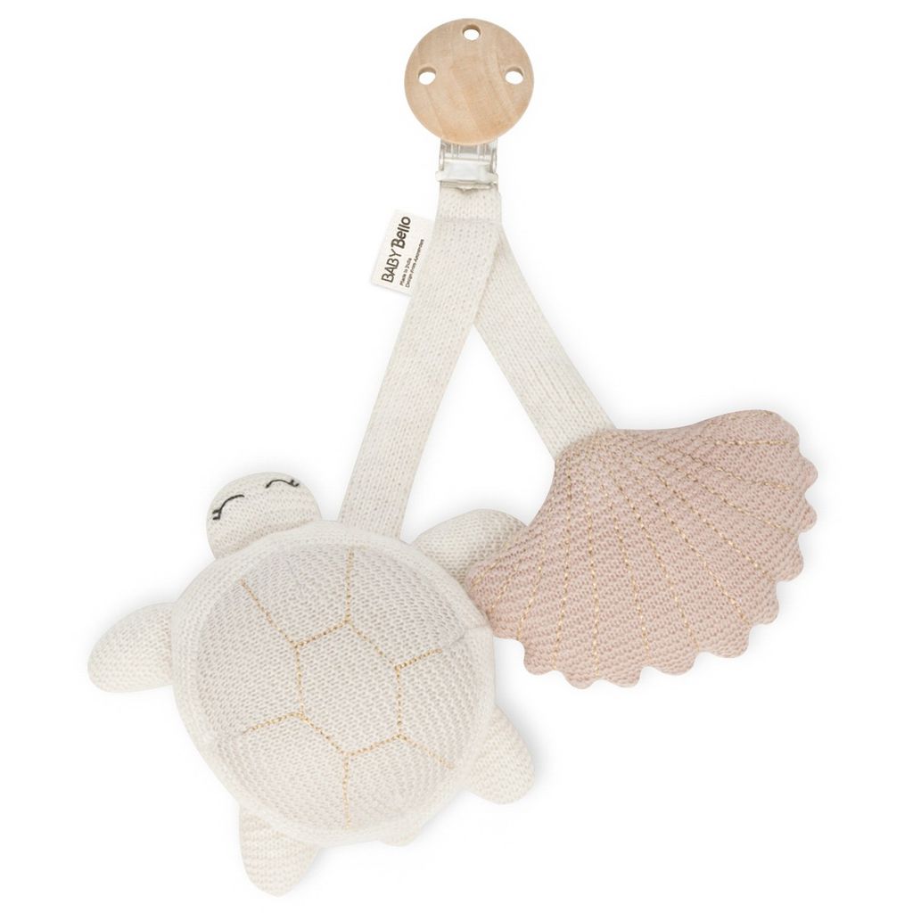 Baby Bello Tily The Turtle Kinderwagenkette Pink