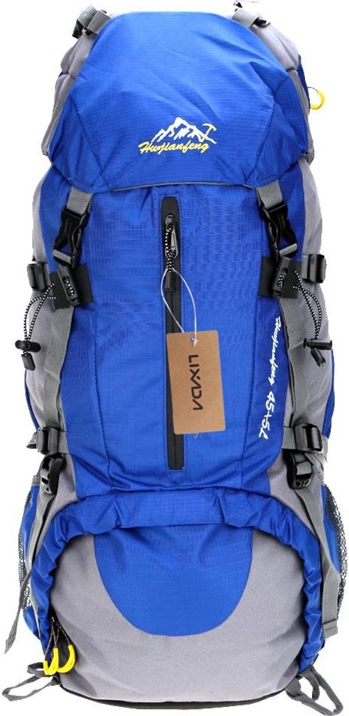 Lixada 50L Wanderrucksack, Herren Damen Wasserdichter Rucksack Trekkingrucksack Reiserucksack, Backpack Daypack Für Wandern, Radfahren, Klettern, ...