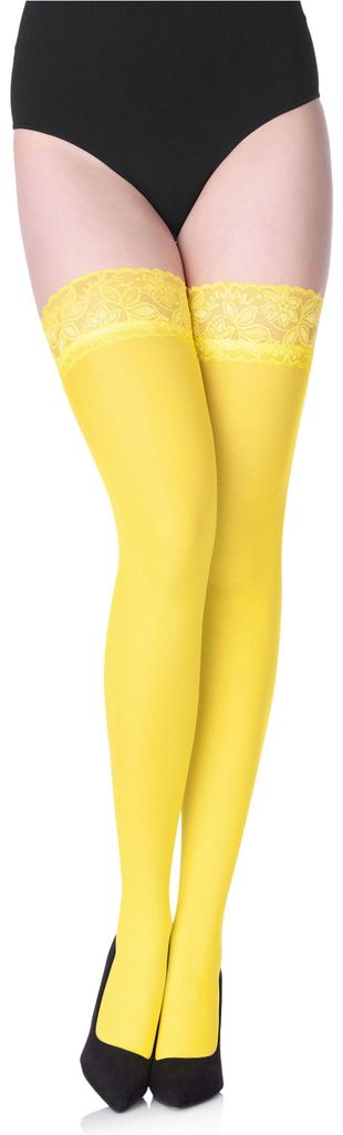 Merry Style Damen halterlose Mikrofaser 40 DEN Strümpfe mit Produktbild 