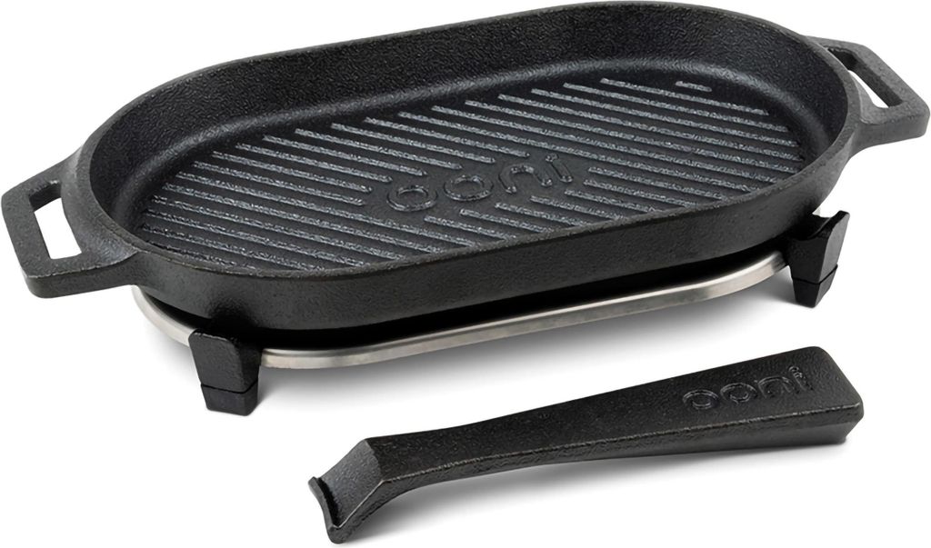 Grill Ooni Grizzler En Fonte De Métal En Fonte Noir Image du produit 