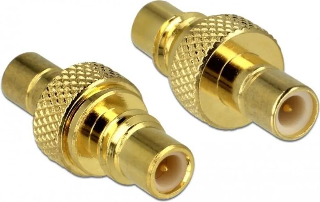 Raccord Coaxial SMC Femelle Droit 50 Ohms pour Câbles Radiofréquence