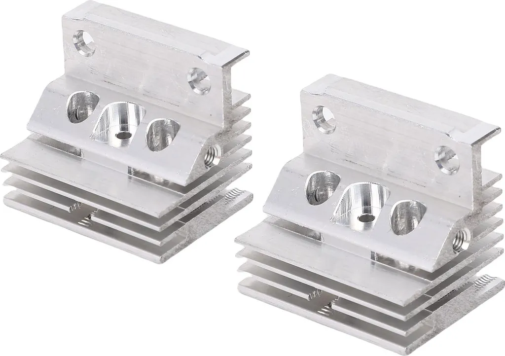 Kit 2x Dissipatore Alluminio K1 Max - Basta Intasamenti Hotend!