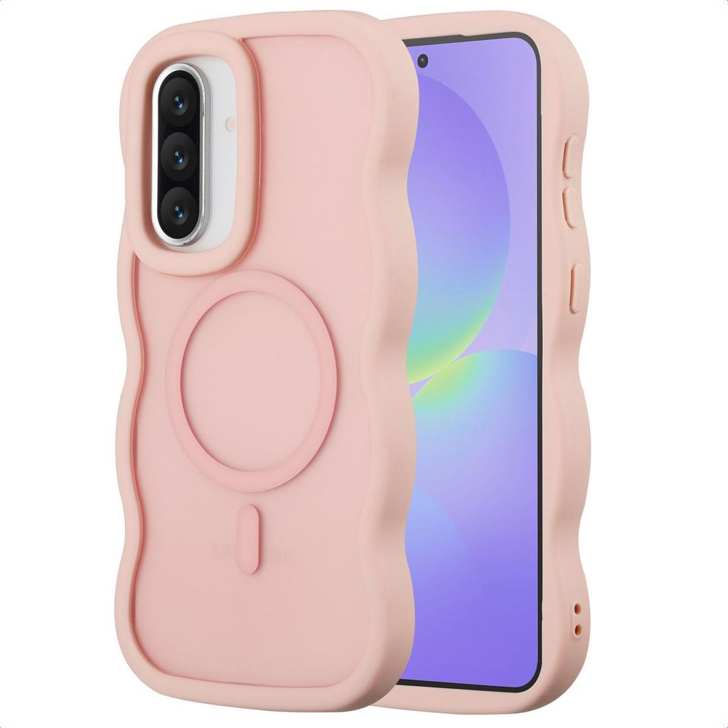Selencia Wavy Backcover con MagSafe Samsung Galaxy A36 / Immagine del prodotto 