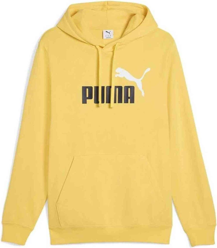 Puma ESS 2 COLOR No. 1 Logo Hoodie TR - gelb, Größe:S