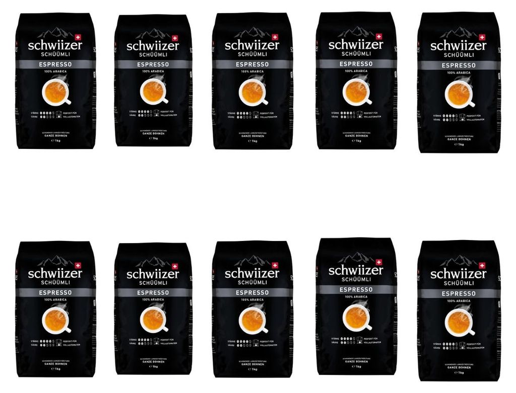 SCHWIIZER SCHÜÜMLI Bohnenkaffee Schwiizer Espresso Produktbild 