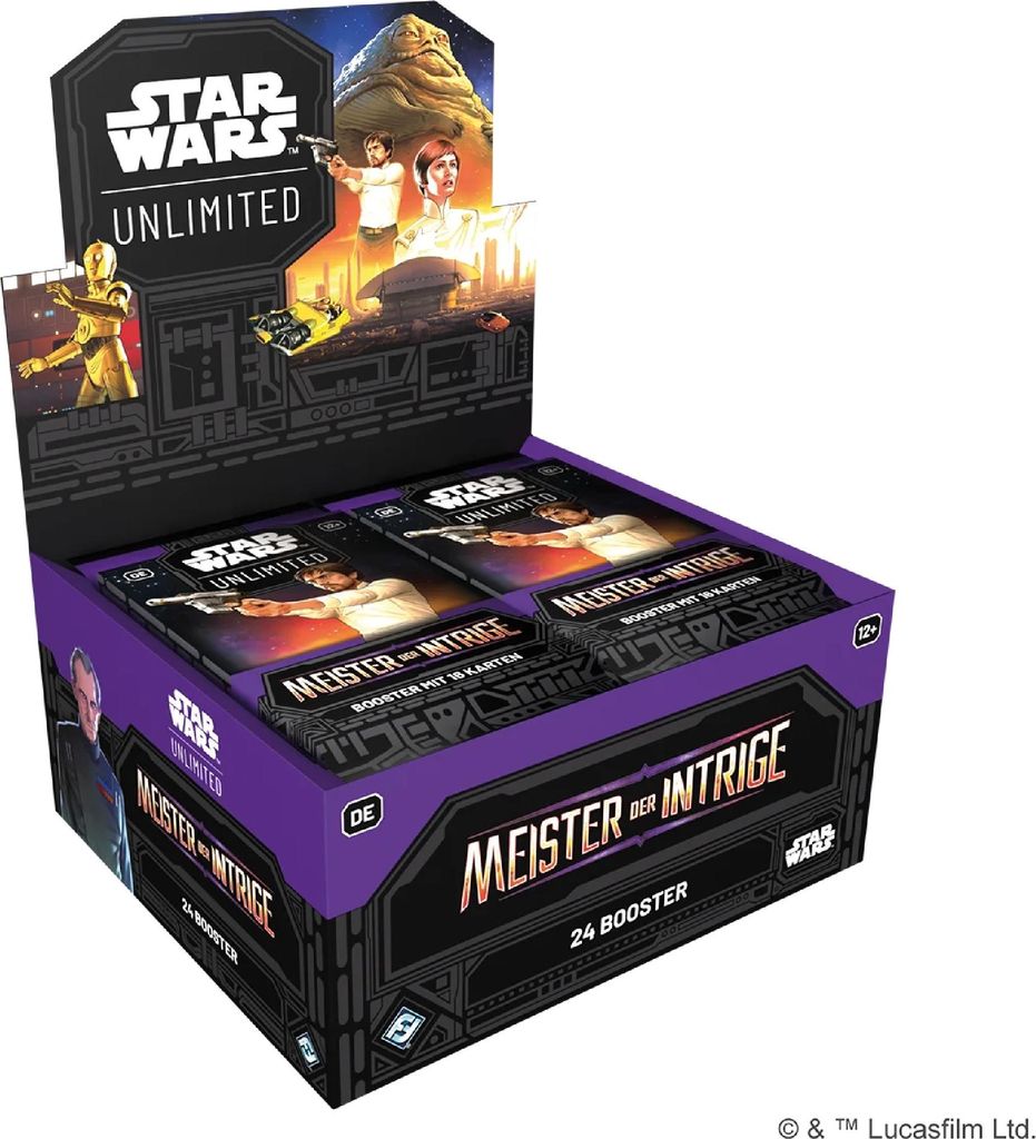 Star Wars: Unlimited Meister der Intrige Display (24 Produktbild 