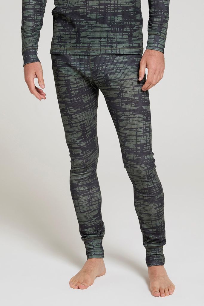 Mountain Warehouse - "Talus" Thermo-Unterhose für Herren MW1054 (XL Regulär) (Khakigrün)