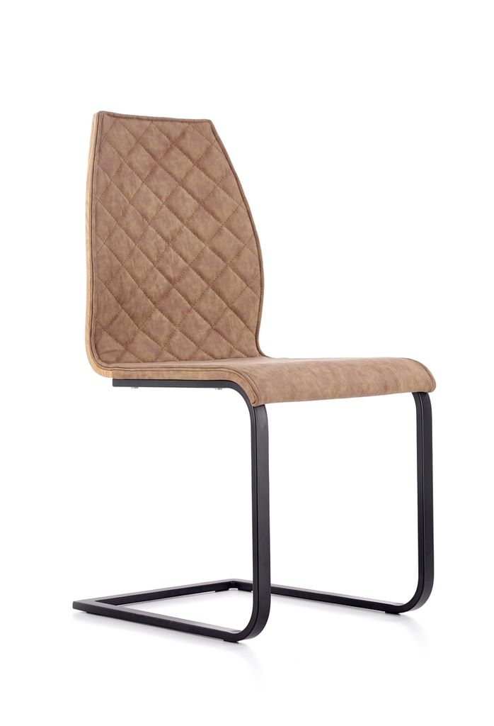 Halmar Essensstuhl K265 - Braun / goldene Eiche