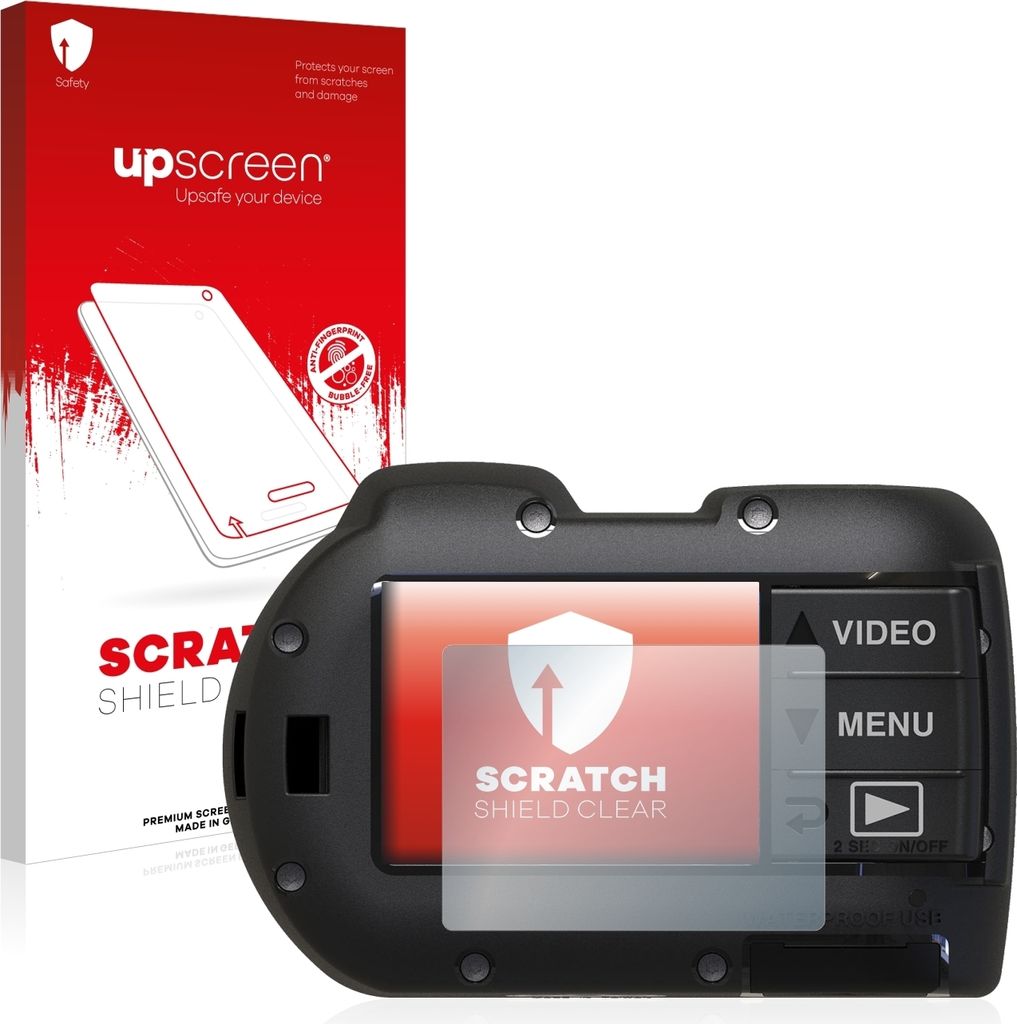 upscreen Schutzfolie für SeaLife Micro 3.0 Displayschutz Displayschutzfolie Folie Klar Transparent
