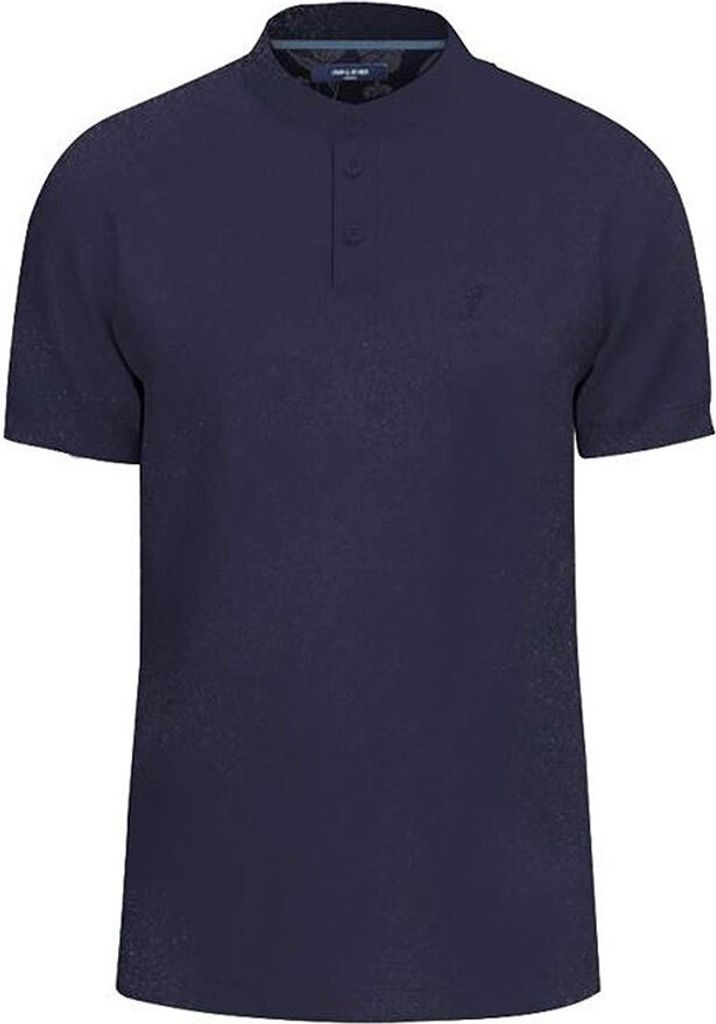 Jack & Jones Bluwilliam Wash Mao Kurzarm-poloshirt Blau S Mann Blau S