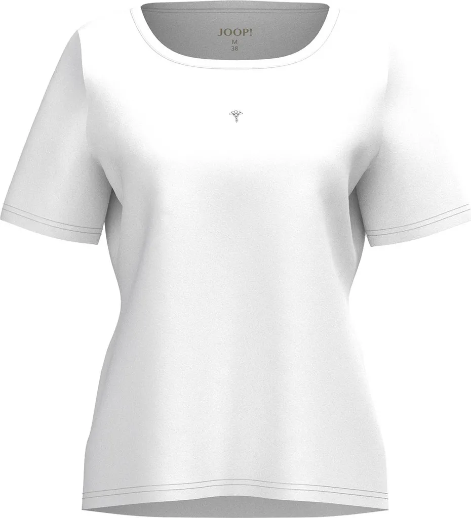 T-shirt blanc JOOP! Cosy taille 36 au toucher soyeux et coton pur