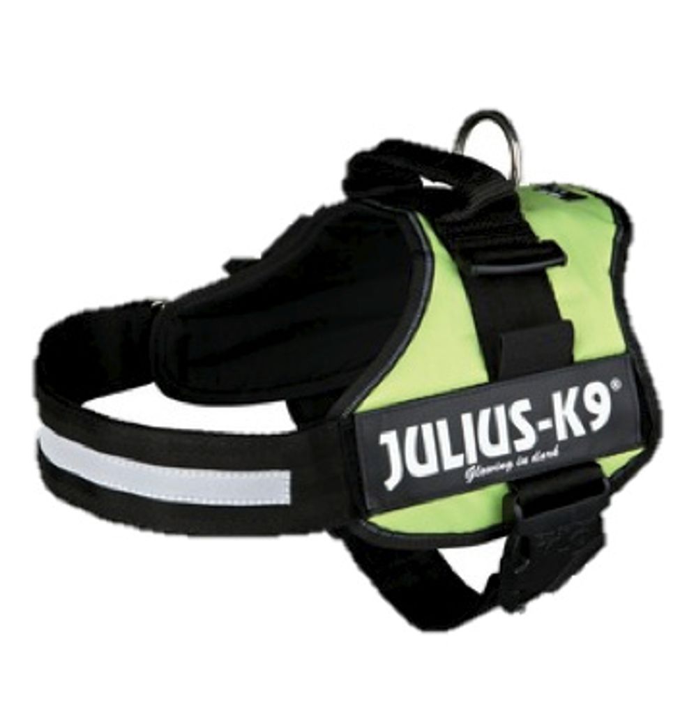 Julius-K9 Powergeschirr Gr. 0-3 Hundegeschirr lindgrün M-XL, Maße:58 - 76 cm