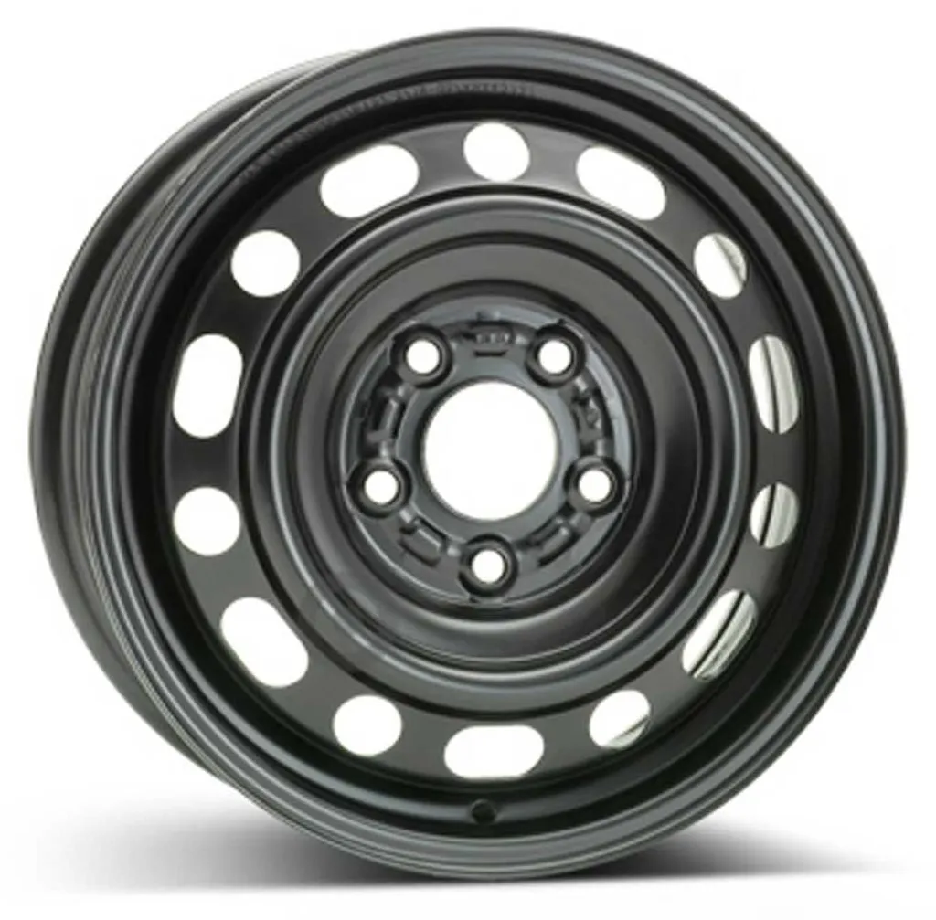 Roue de secours en acier ALCAR ACCIAIO 7975 robuste 15 pouces noire