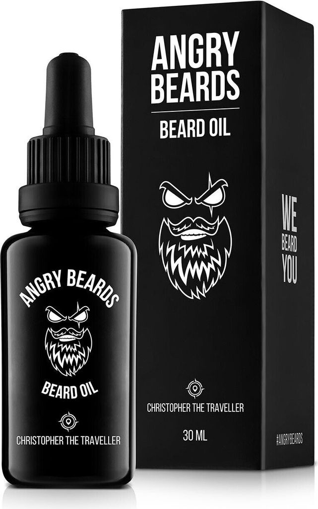 Angry Beards Bartöl Beard Oil Bartpflege holziger Duft EU 30 ml