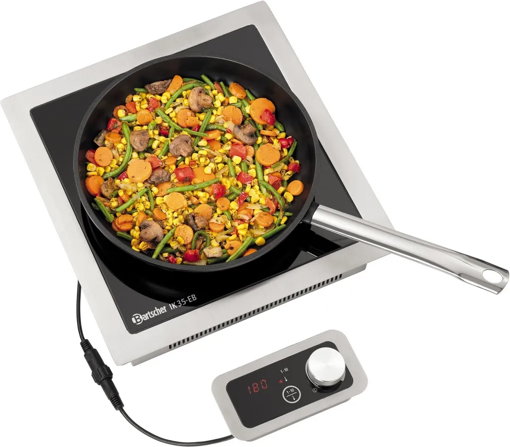 Plaque induction 3500W Bartscher IK 35-EB : cuisson rapide et sans risque - 4