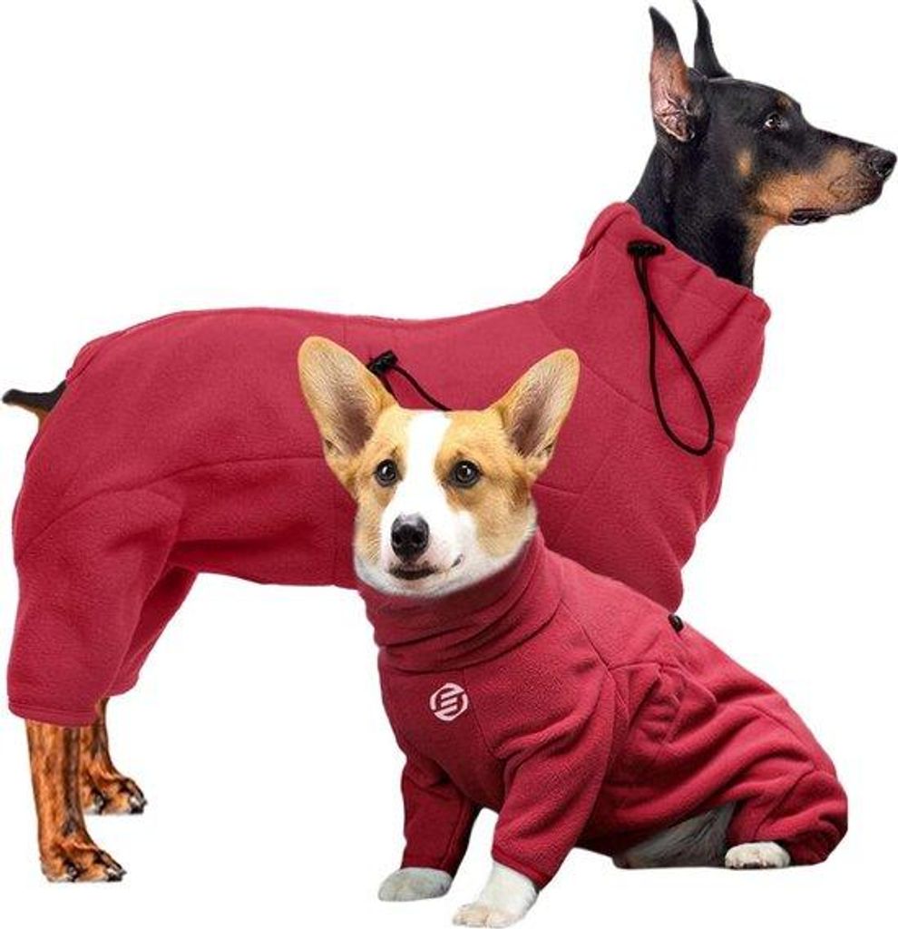 Großhund-Fleece-Wassermantel für den täglichen Gebrauch