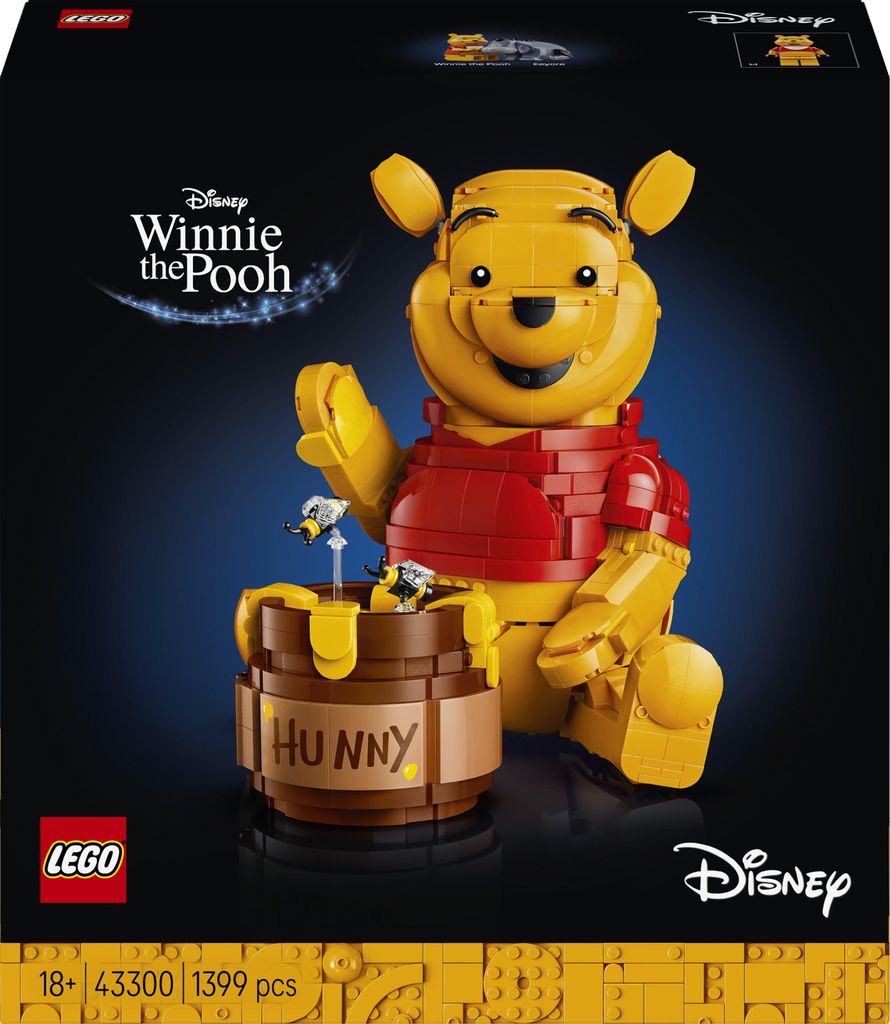 Lego Disney 43300 Winnie The Pooh Kit Modellismo Per Adulti Immagine del prodotto 
