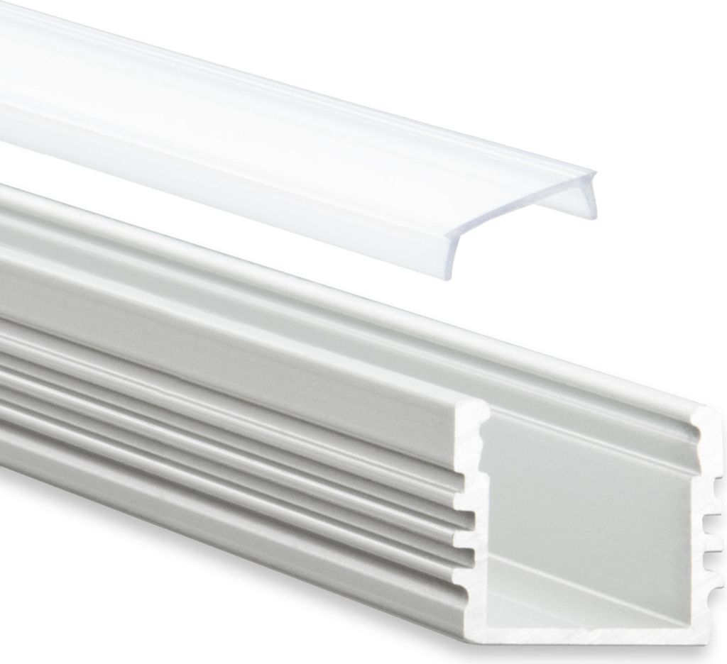 GX-PL2 LED Aufbau-Profil 200 cm, hoch, LED Stripes max. Produktbild 