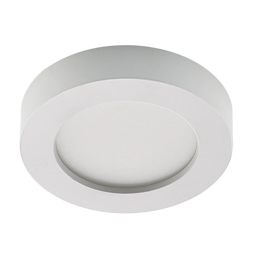 Prios LED-Deckenleuchte Edwina, weiß, 18 cm, CCT, IP44 Produktbild 