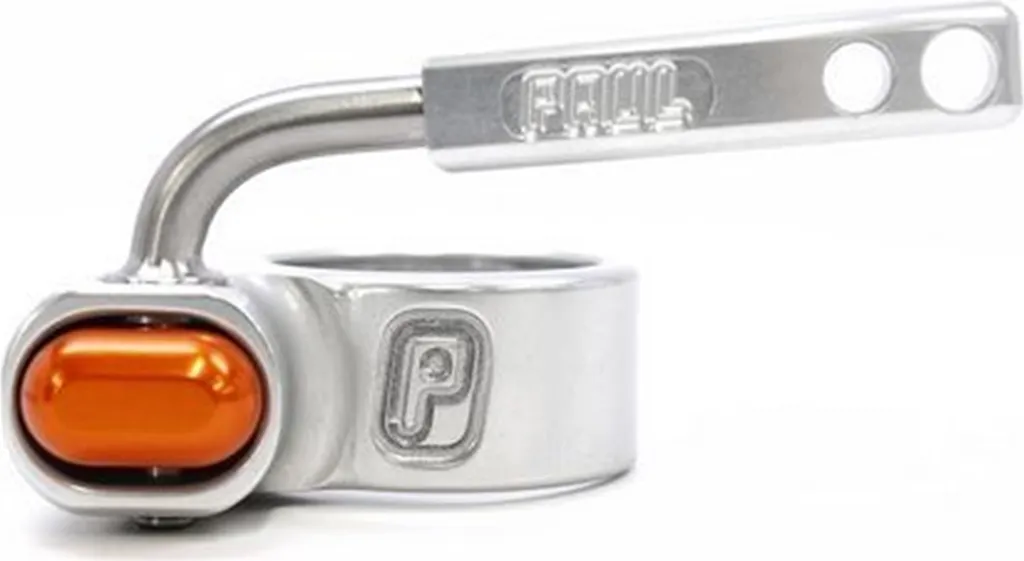 Pince de selle anti-glissement Paul Component 33.1mm Silver et Orange