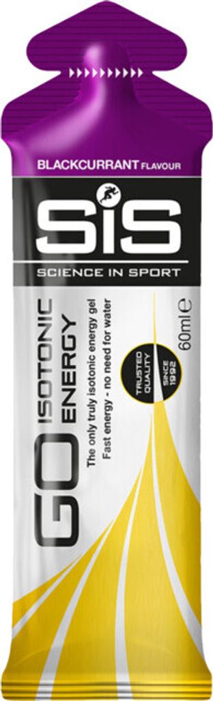 SiS Go Isotonic Energy Gel 60 ml Zitrone-Limette / Energie Gels / Preisgekröntes isotonisches Energiegel