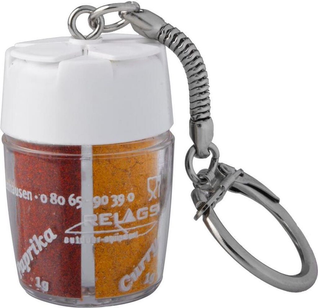 Relags shaker per spezie Mini 4 in 1 con portachiavi Immagine del prodotto 