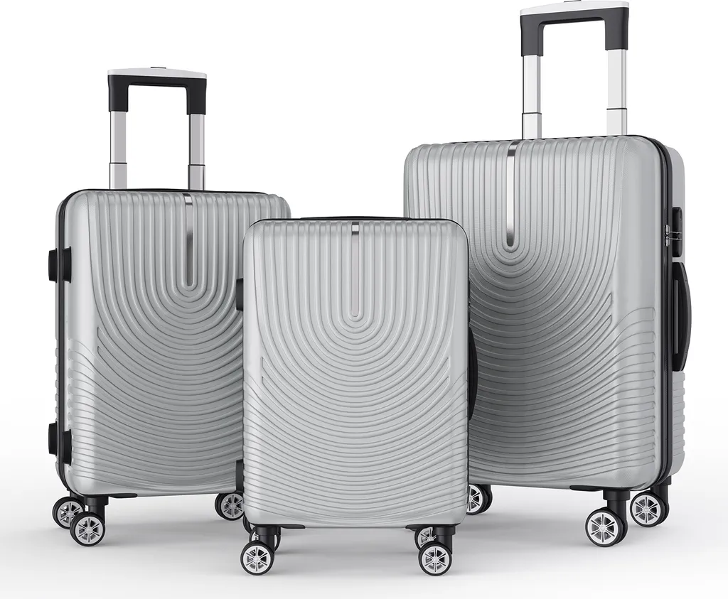 Trolley UnboxG Set 3 Valigie M/L/XL Rigide per Viaggi in Famiglia