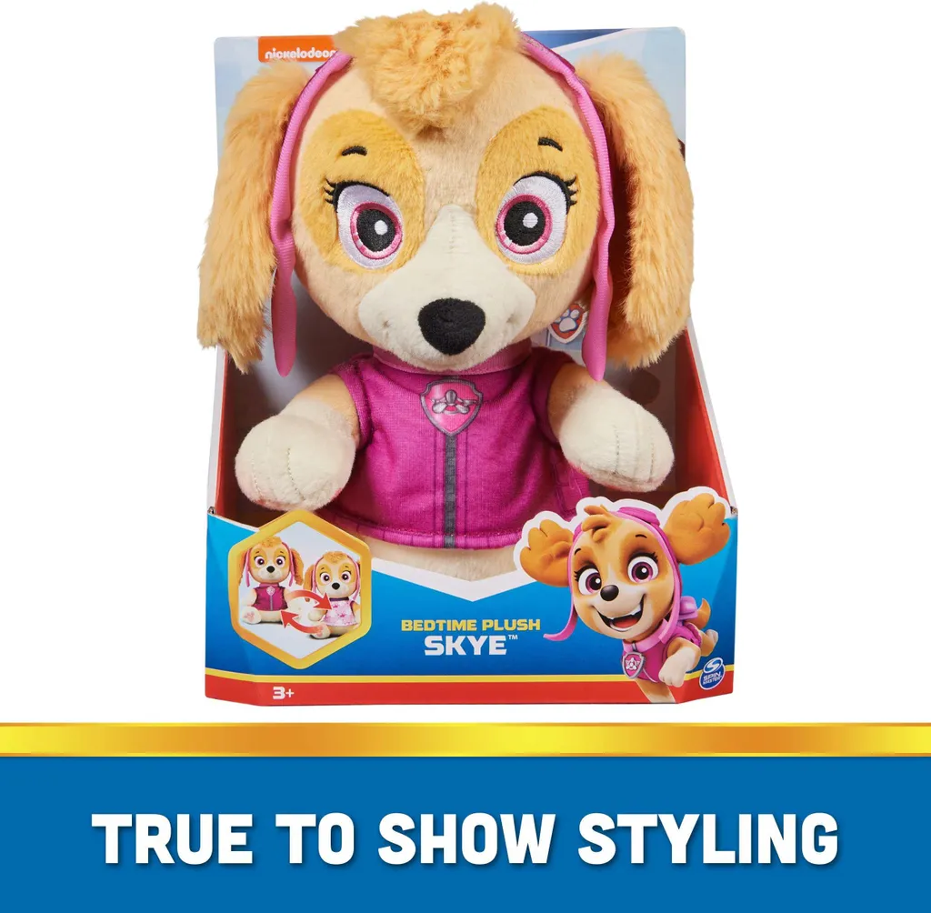 Petite Peluche Skye Stella Paw Patrol 15cm Spin Master Rose et Douce
