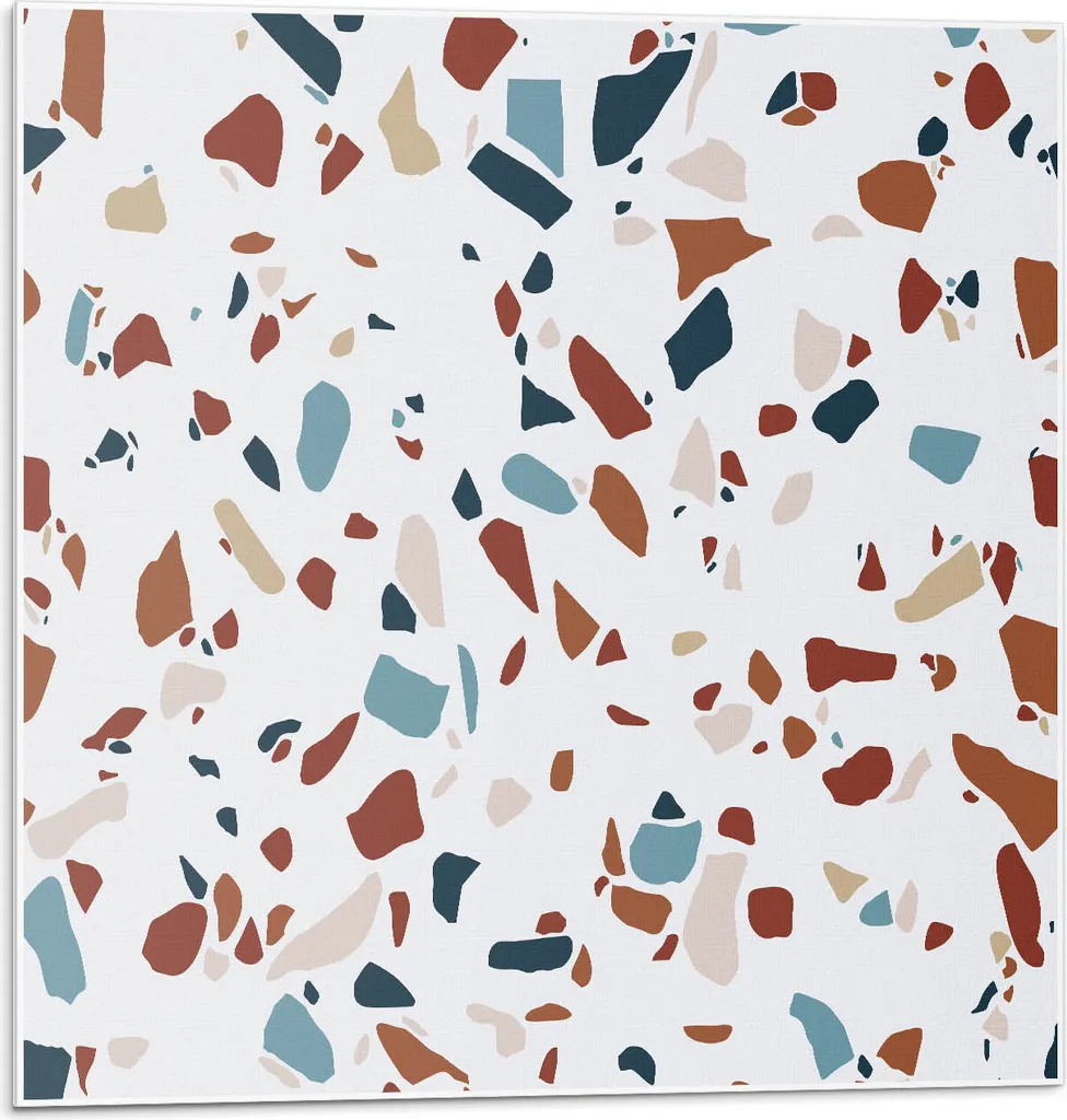 Mosaico astratto - Piastrelle autoadesive da parete 3D - Pannelli in PVC e vinile - Piastrelle per cucina e bagno - Decalcomanie decorative da parete - 4 pezzi 50 x 50 cm