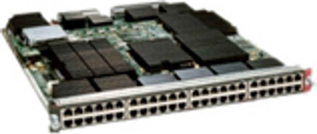 Cisco WS-X6848-TX-2T=, Gigabit Ethernet, 1000 Mbit/s, 1000BASE-T, IEEE 802.1D, IEEE 802.1Q, IEEE 802.1p, IEEE 802.1s, IEEE 802.1w, IEEE 802.3ab, IE...
