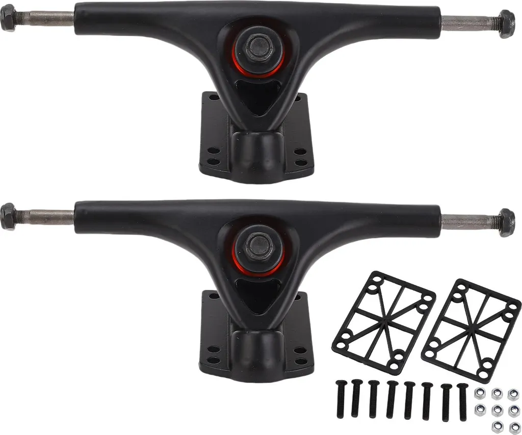 Trucks Skateboard Anti-Vibration 7 Pouces en Aluminium LKW pour Longboard Stable