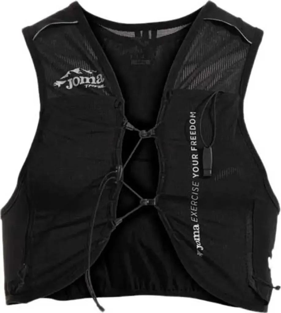 Sac de trail d'hydratation Joma R-nature 6L Noir S pour la course à pied