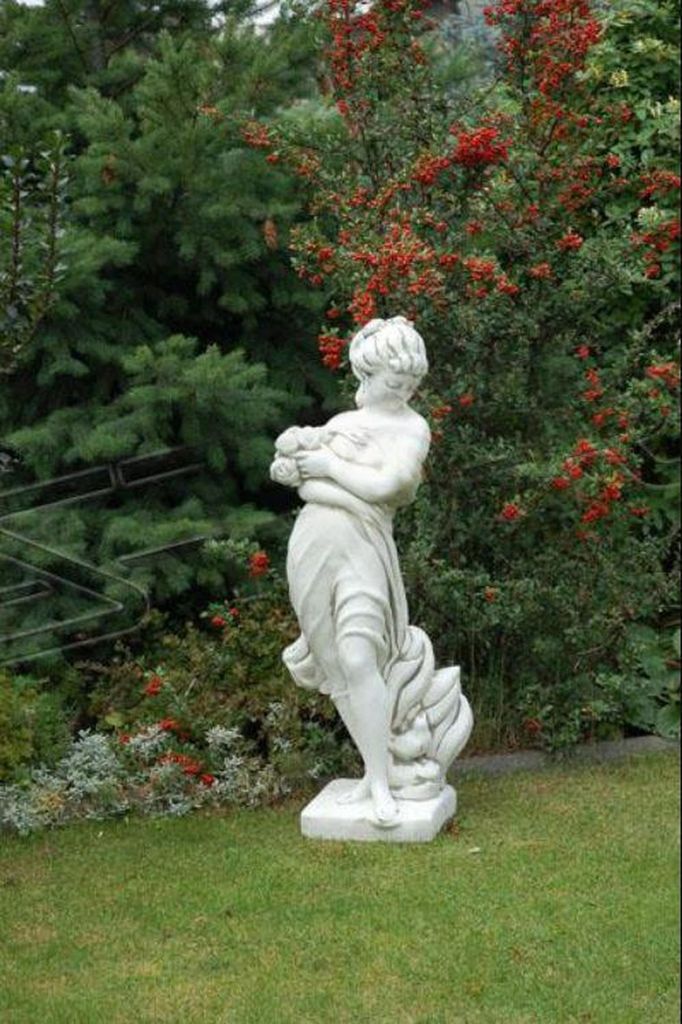 Frau 122cm Skulptur Design Figur Statue Garten Figuren Statuen Skulpturen 274