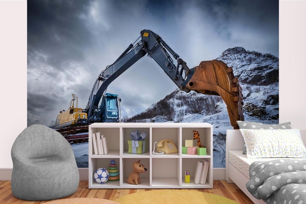 Vlies Fototapete ALTER BAGGER 375 x 250 cm (inkl. Kleister) - Vlies Tapete, Wandtapete, Wandbilder - Tapete für Wohnzimmer Schlafzimmer, Büro, K...