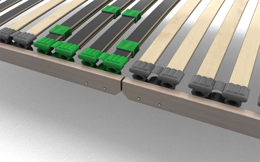 Lattenrost 90x200 elektrisch verstellb. Kopf- u. Produktbild 4