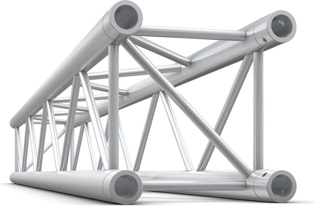 Milos Pro-30 Square P Truss - Straight QTB1500 - Silver 1500 mm