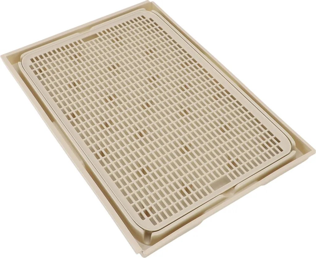 Tapis Litière Chat Efficace pour Garder un Sol Propre sans Effort Kaki