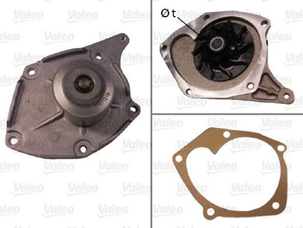 Valeo | Wasserpumpe (506863) u.a. für , Renault, Nissan, Dacia