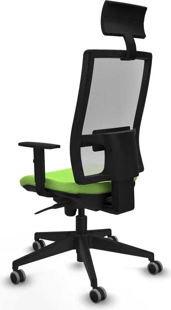 Siège de bureau pour télétravail confortable et design vert clair - 4