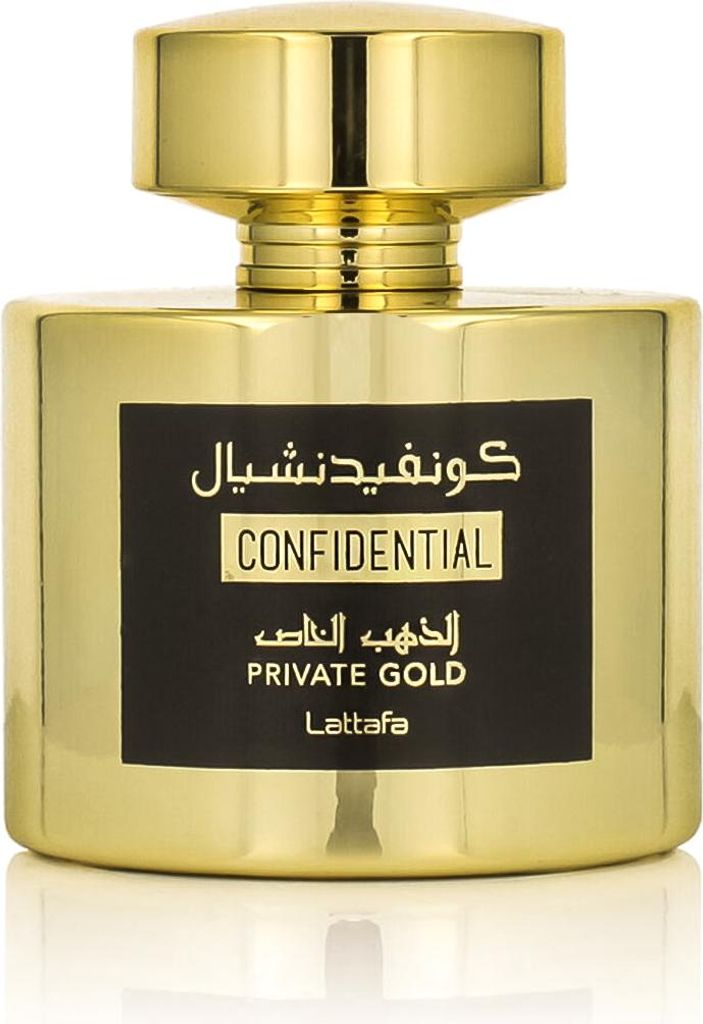 Lattafa Vertrauliches Privat Gold EDP 100 ml UNISEX Produktbild 