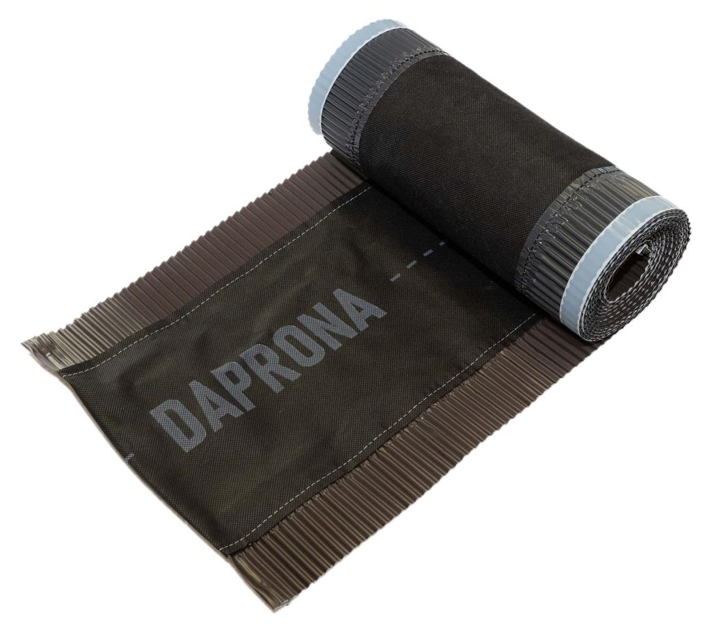 DAPRONA Firstband Alu, 180mm x 5m, Braun, RAL 8017, Produktbild 