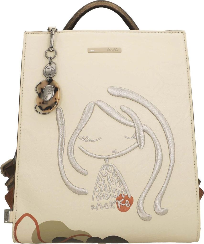 Anekke Freizeitrucksack Rucksack Sophia Gaia Backpack Multicolor beige