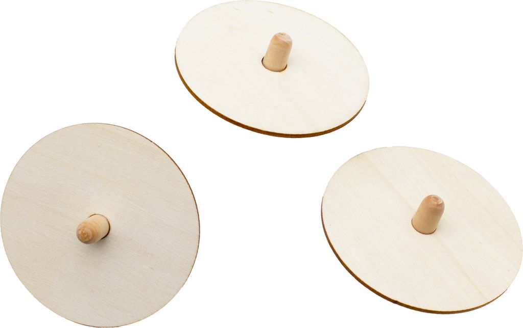 EDUPLAY 210303 DIY Kreisel 6er Set