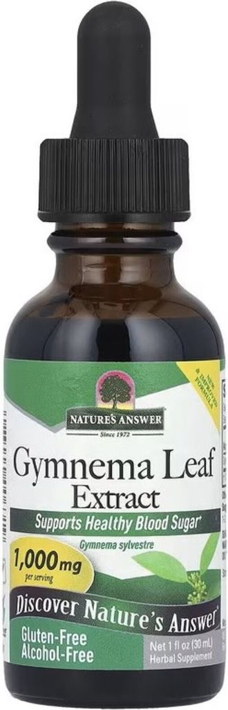 NATURE'S ANSWER Gymnema Blattextrakt (30 ml) Produktbild 