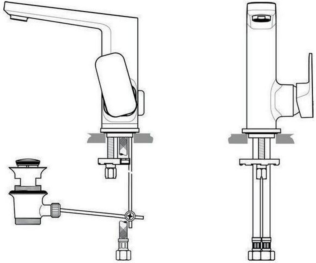 IDEAL STANDARD A6332AA Umyvadlová baterie Tonic II s Obrázek produktu 