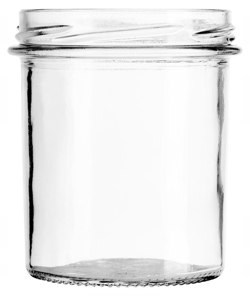 8x Einmachglas 350 ml TO82 Glas für Marmelade Honig Vorratsglas Konservenglas hitzebeständig