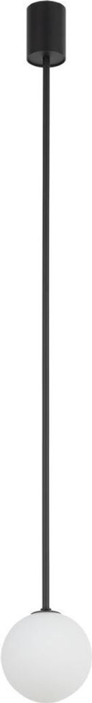 Hängelampe Metall Glas G9 rund D: 12 cm H: max. 96 cm Produktbild 